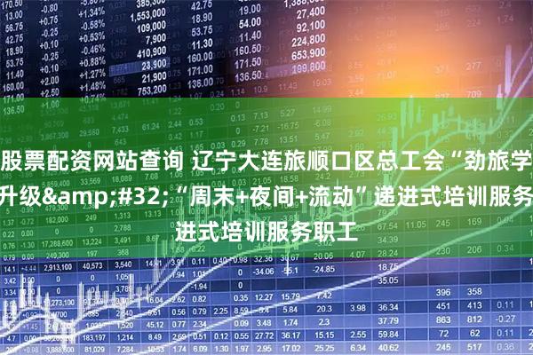 股票配资网站查询 辽宁大连旅顺口区总工会“劲旅学堂”升级 “周末+夜间+流动”递进式培训服务职工